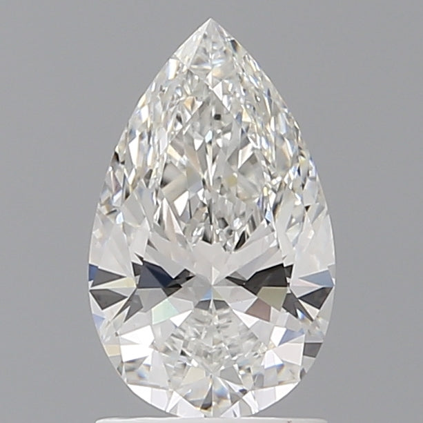 1.50 Carat Pear Shaped, Ideal Cut, F Color, VVS2 Clarity, IGI Certified Lab Grown Diamond