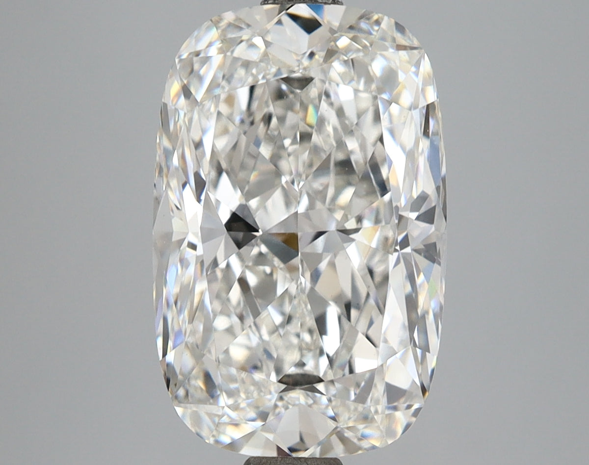 5.19 Carat Cushion Shaped, Excellent Cut, E Color, VVS2 Clarity, IGI Certified Lab Grown Diamond