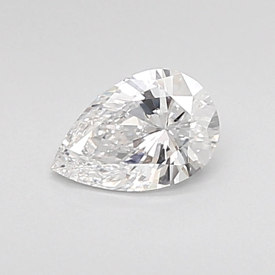 0.34 Carat Pear Shaped, Very Good Cut, D Color, VS1 Clarity, IGI Certified Lab Grown Diamond