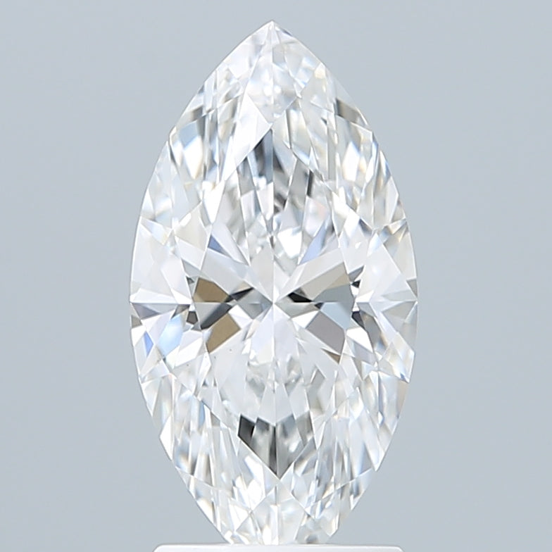 2.10 Carat Marquise Shaped, Ideal Cut, E Color, VVS2 Clarity, IGI Certified Lab Grown Diamond