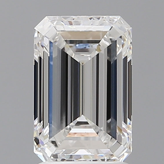 2.10 Carat Emerald Shaped, Excellent Cut, D Color, VS1 Clarity, IGI Certified Lab Grown Diamond