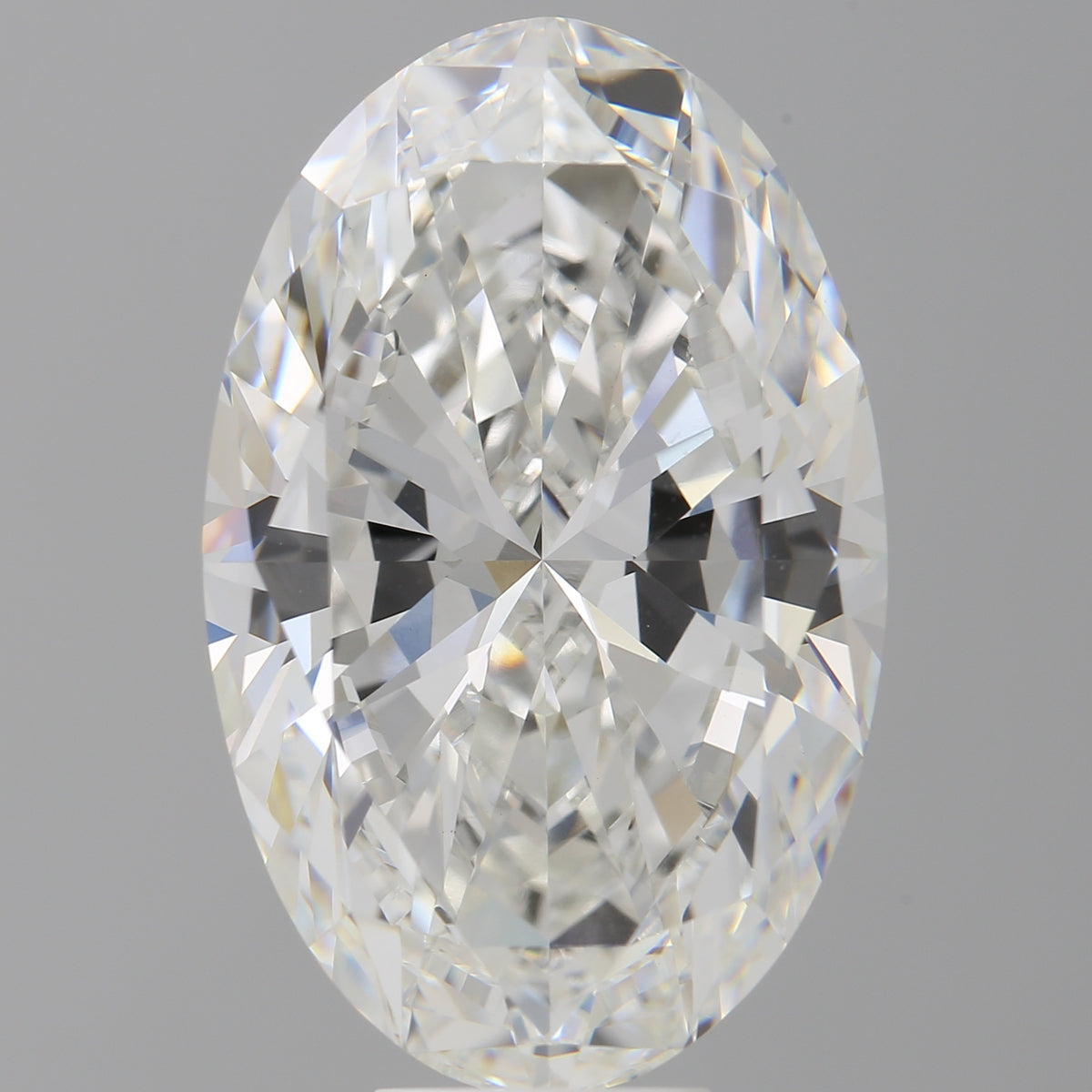 11.06 Carat Oval Shaped, Ideal Cut, F Color, VVS2 Clarity, IGI Certified Lab Grown Diamond