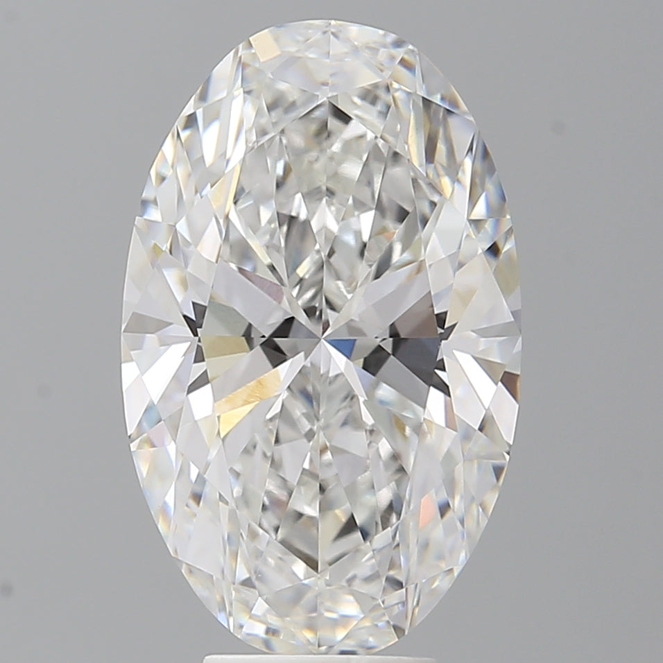 6.57 Carat Oval Shaped, Ideal Cut, E Color, VVS2 Clarity, IGI Certified Lab Grown Diamond