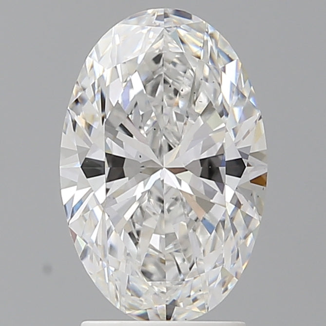 2.54 Carat Oval Shaped, Ideal Cut, E Color, VS2 Clarity, IGI Certified Lab Grown Diamond