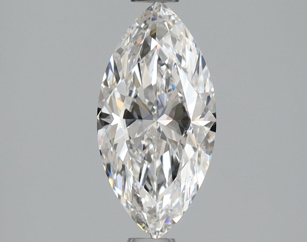 1.08 Carat Marquise Shaped, Ideal Cut, E Color, VVS2 Clarity, IGI Certified Lab Grown Diamond