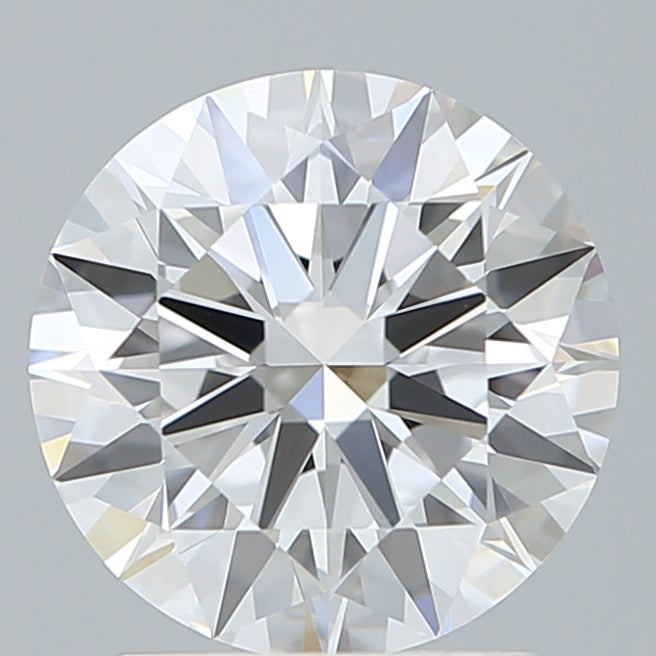 2.06 Carat Round Shaped, Ideal Cut, D Color, VVS1 Clarity, IGI Certified Lab Grown Diamond
