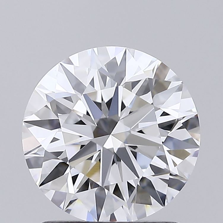 1.51 Carat Round Shaped, Ideal Cut, D Color, VVS2 Clarity, IGI Certified Lab Grown Diamond