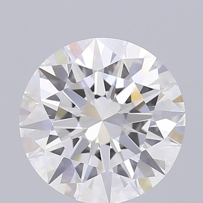 2.10 Carat Round Shaped, Ideal Cut, D Color, VVS2 Clarity, IGI Certified Lab Grown Diamond