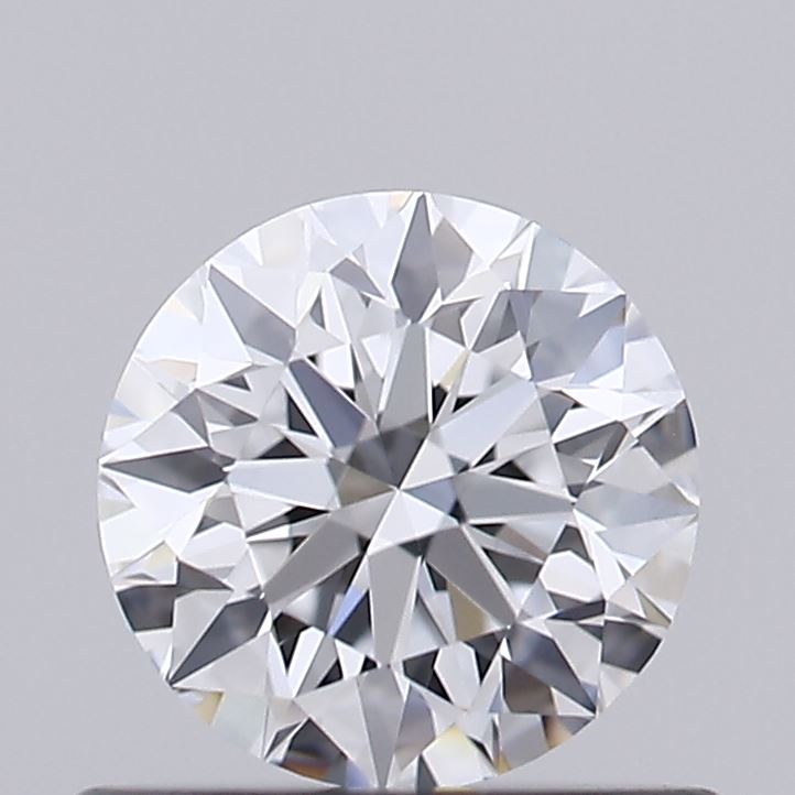 0.52 Carat Round Shaped, Excellent Cut, D Color, VVS2 Clarity, IGI Certified Lab Grown Diamond