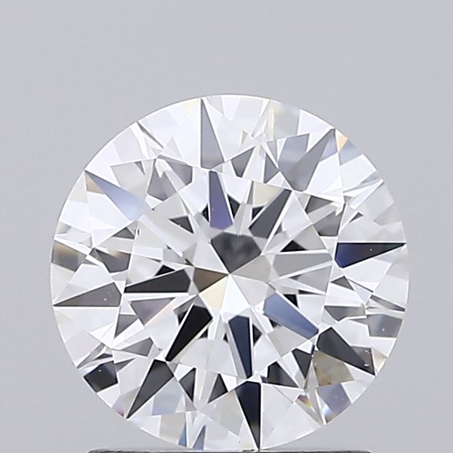 1.50 Carat Round Shaped, Excellent Cut, D Color, VS1 Clarity, IGI Certified Lab Grown Diamond