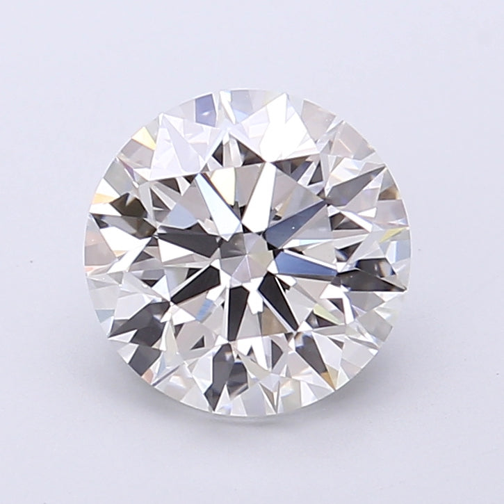 2.05 Carat Round Shaped, Ideal Cut, E Color, VVS2 Clarity, IGI Certified Lab Grown Diamond