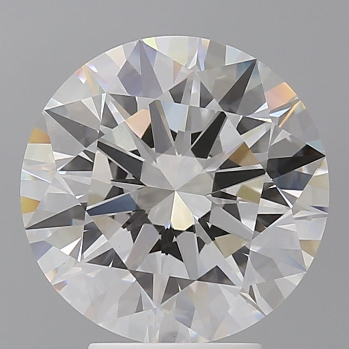 4.55 Carat Round Shaped, Ideal Cut, F Color, VVS2 Clarity, IGI Certified Lab Grown Diamond