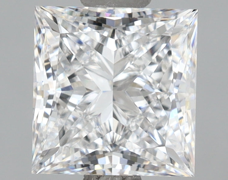 2.01 Carat Princess Shaped, Ideal Cut, D Color, VVS1 Clarity, IGI Certified Lab Grown Diamond