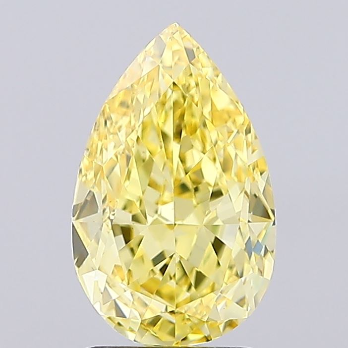 2.55 Carat Pear Shaped, Very Good Cut, VS1 Clarity, IGI Certified Lab Grown Diamond