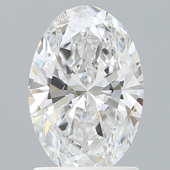1.56 Carat Oval Shaped, Ideal Cut, D Color, VS1 Clarity, IGI Certified Lab Grown Diamond