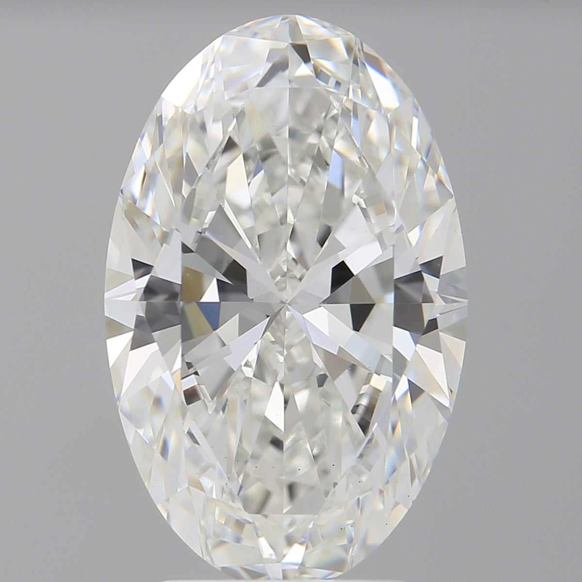 4.03 Carat Oval Shaped, Ideal Cut, F Color, VS1 Clarity, IGI Certified Lab Grown Diamond