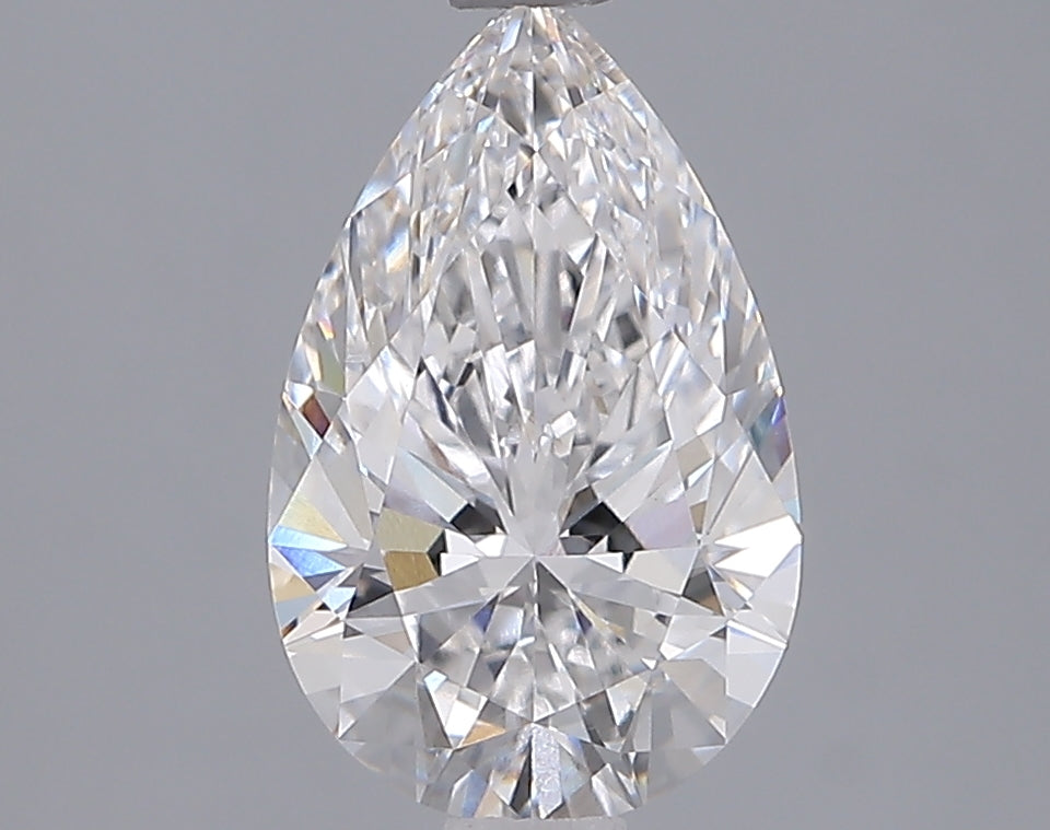 2.02 Carat Pear Shaped, Ideal Cut, D Color, VVS2 Clarity, IGI Certified Lab Grown Diamond