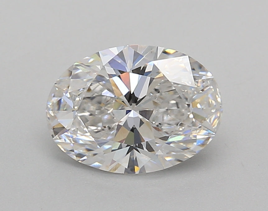 1.50 Carat Oval Shaped, Excellent Cut, E Color, VS1 Clarity, IGI Certified Lab Grown Diamond