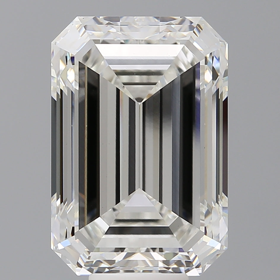 11.53 Carat Emerald Shaped, Excellent Cut, F Color, VS1 Clarity, IGI Certified Lab Grown Diamond