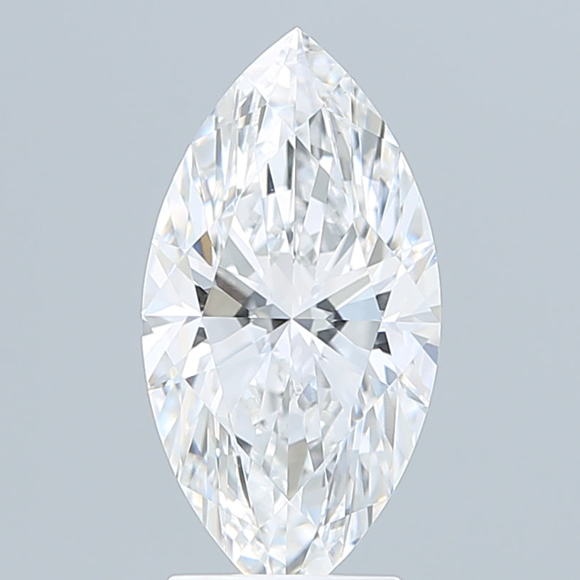 3.00 Carat Marquise Shaped, Ideal Cut, E Color, VVS2 Clarity, IGI Certified Lab Grown Diamond