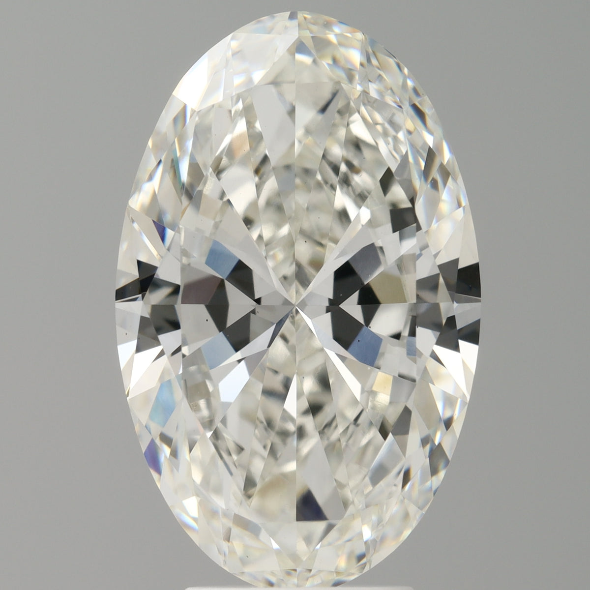 5.00 Carat Oval Shaped, Ideal Cut, F Color, VS1 Clarity, IGI Certified Lab Grown Diamond
