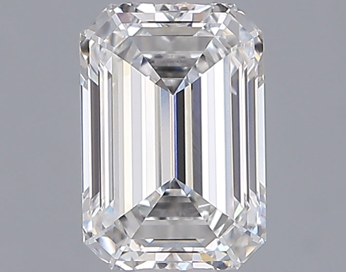 1.54 Carat Emerald Shaped, Ideal Cut, E Color, VVS2 Clarity, IGI Certified Lab Grown Diamond