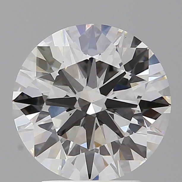 3.05 Carat Round Shaped, Ideal Cut, E Color, VVS2 Clarity, IGI Certified Lab Grown Diamond