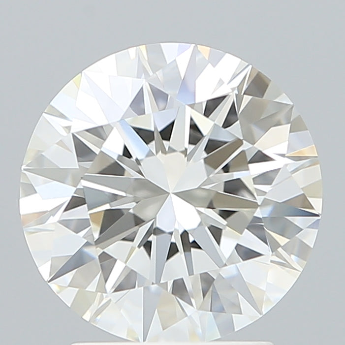 2.58 Carat Round Shaped, Ideal Cut, G Color, VVS2 Clarity, IGI Certified Lab Grown Diamond