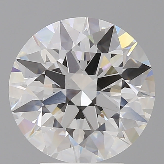 4.09 Carat Round Shaped, Ideal Cut, E Color, VVS2 Clarity, IGI Certified Lab Grown Diamond