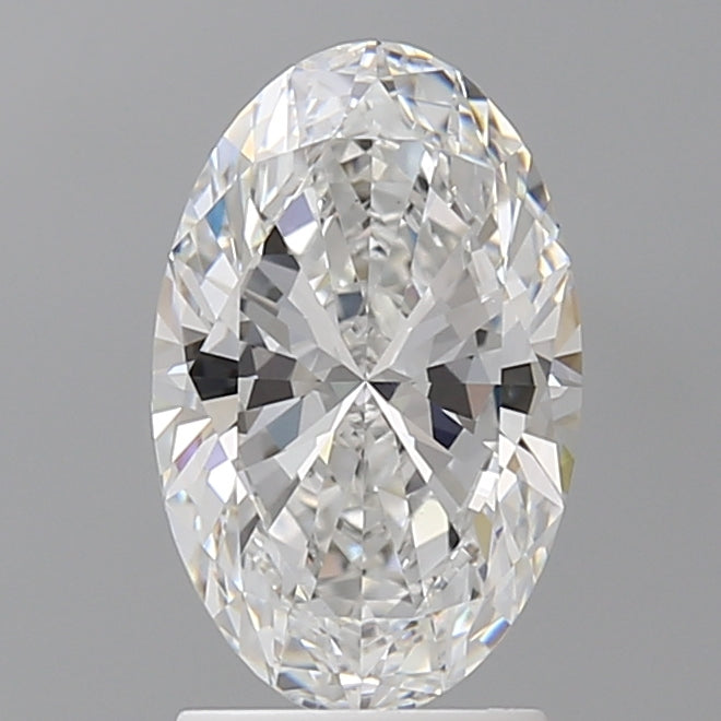 2.08 Carat Oval Shaped, Ideal Cut, E Color, VVS2 Clarity, IGI Certified Lab Grown Diamond