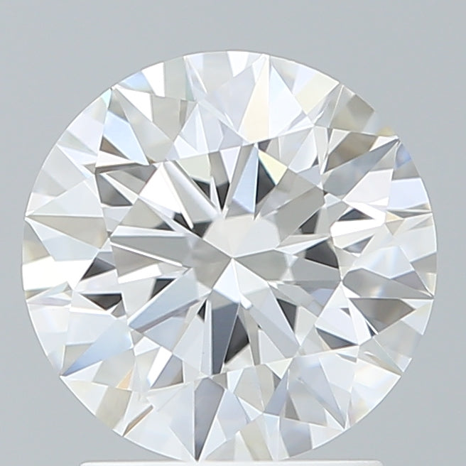 2.06 Carat Round Shaped, Ideal Cut, E Color, VVS2 Clarity, IGI Certified Lab Grown Diamond