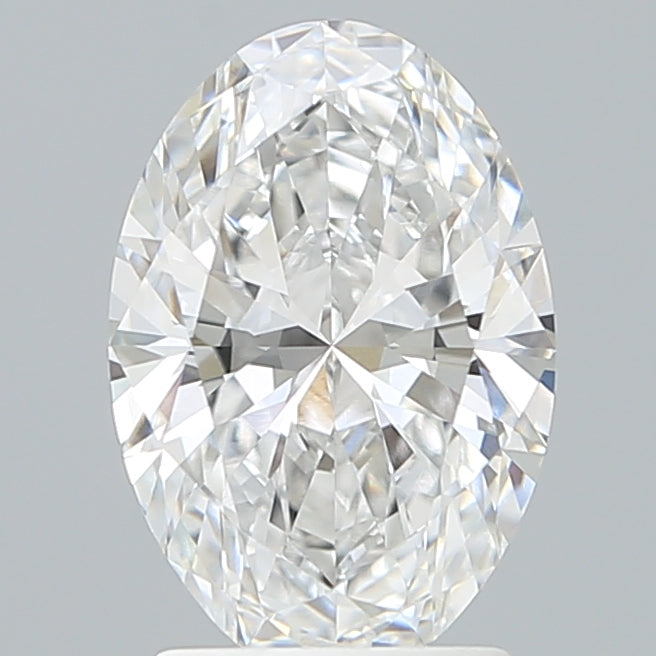 2.17 Carat Oval Shaped, Ideal Cut, E Color, VVS1 Clarity, IGI Certified Lab Grown Diamond
