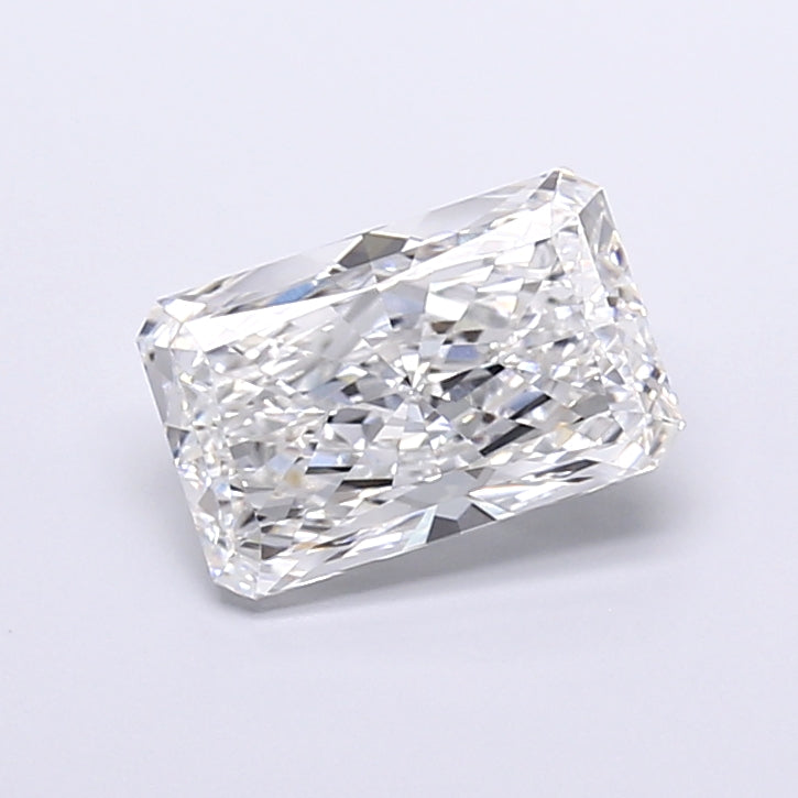 4.12 Carat Radiant Shaped, Very Good Cut, E Color, VVS2 Clarity, IGI Certified Lab Grown Diamond