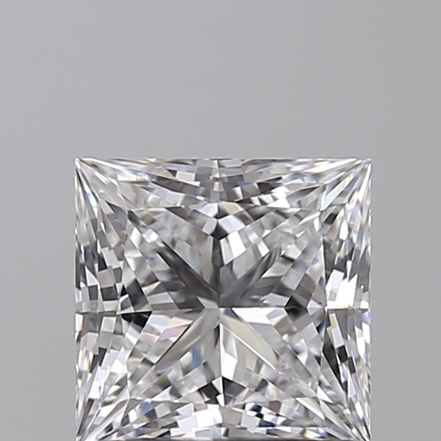 0.81 Carat Princess Shaped, Ideal Cut, D Color, VVS1 Clarity, IGI Certified Lab Grown Diamond