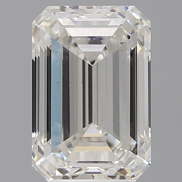 4.01 Carat Emerald Shaped, Ideal Cut, F Color, VS1 Clarity, IGI Certified Lab Grown Diamond