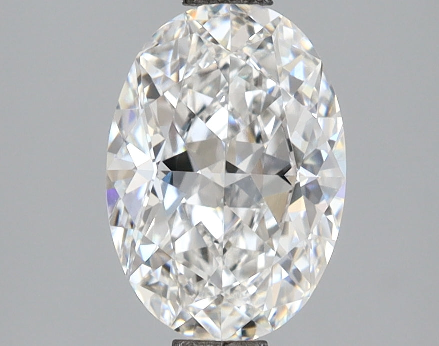 1.55 Carat Oval Shaped, Ideal Cut, E Color, VVS2 Clarity, IGI Certified Lab Grown Diamond