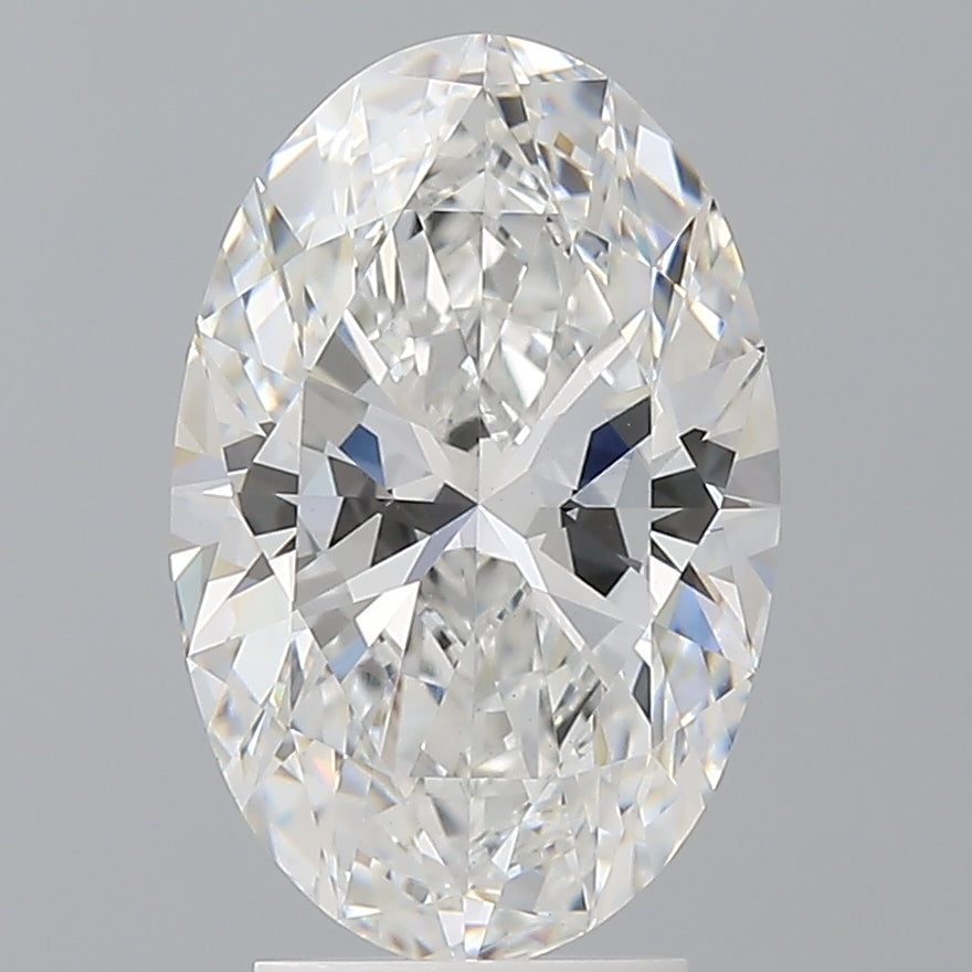 3.52 Carat Oval Shaped, Ideal Cut, E Color, VS1 Clarity, IGI Certified Lab Grown Diamond