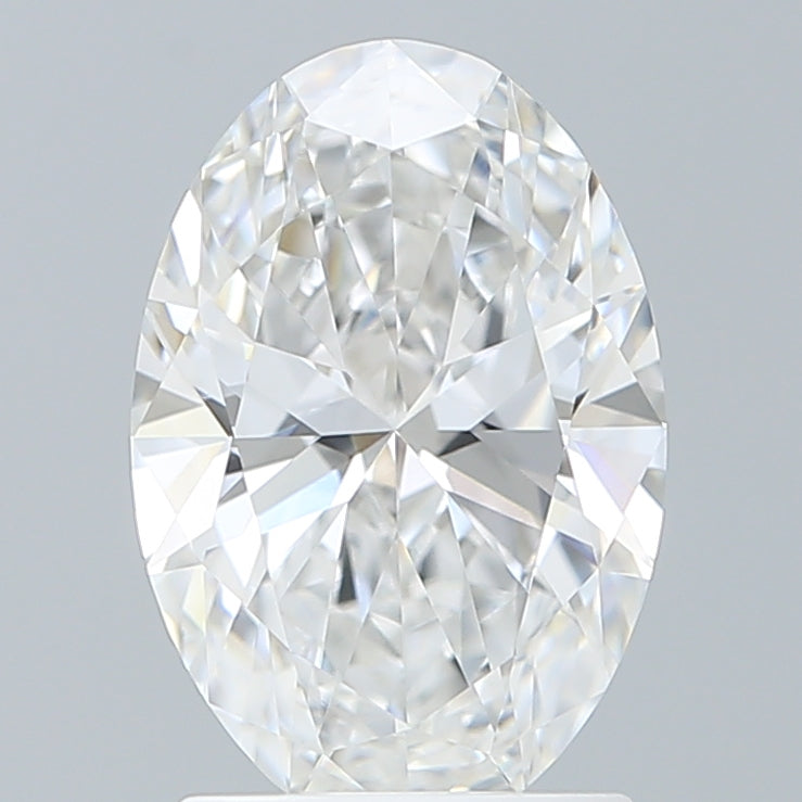 1.77 Carat Oval Shaped, Ideal Cut, E Color, VVS1 Clarity, IGI Certified Lab Grown Diamond