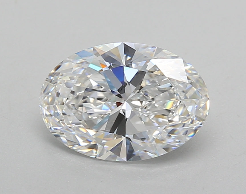 1.52 Carat Oval Shaped, Excellent Cut, D Color, VVS2 Clarity, IGI Certified Lab Grown Diamond