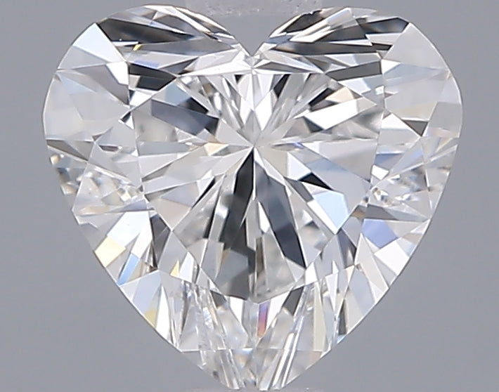 1.07 Carat Heart Shaped, Ideal Cut, E Color, VVS2 Clarity, IGI Certified Lab Grown Diamond