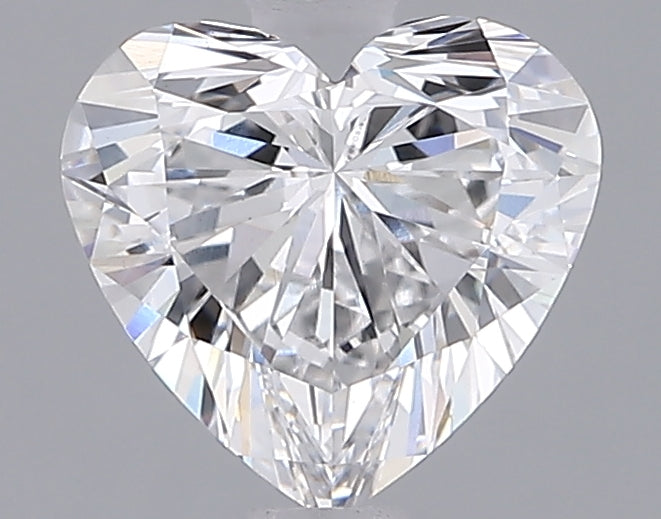 1.41 Carat Heart Shaped, Ideal Cut, E Color, VVS2 Clarity, IGI Certified Lab Grown Diamond