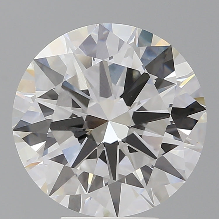 6.02 Carat Round Shaped, Excellent Cut, E Color, VVS2 Clarity, IGI Certified Lab Grown Diamond