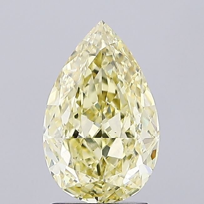 2.02 Carat Pear Shaped, Excellent Cut, VS2 Clarity, IGI Certified Lab Grown Diamond