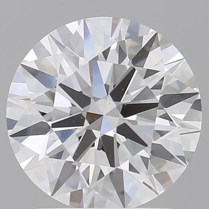 2.07 Carat Round Shaped, Ideal Cut, E Color, VVS2 Clarity, IGI Certified Lab Grown Diamond