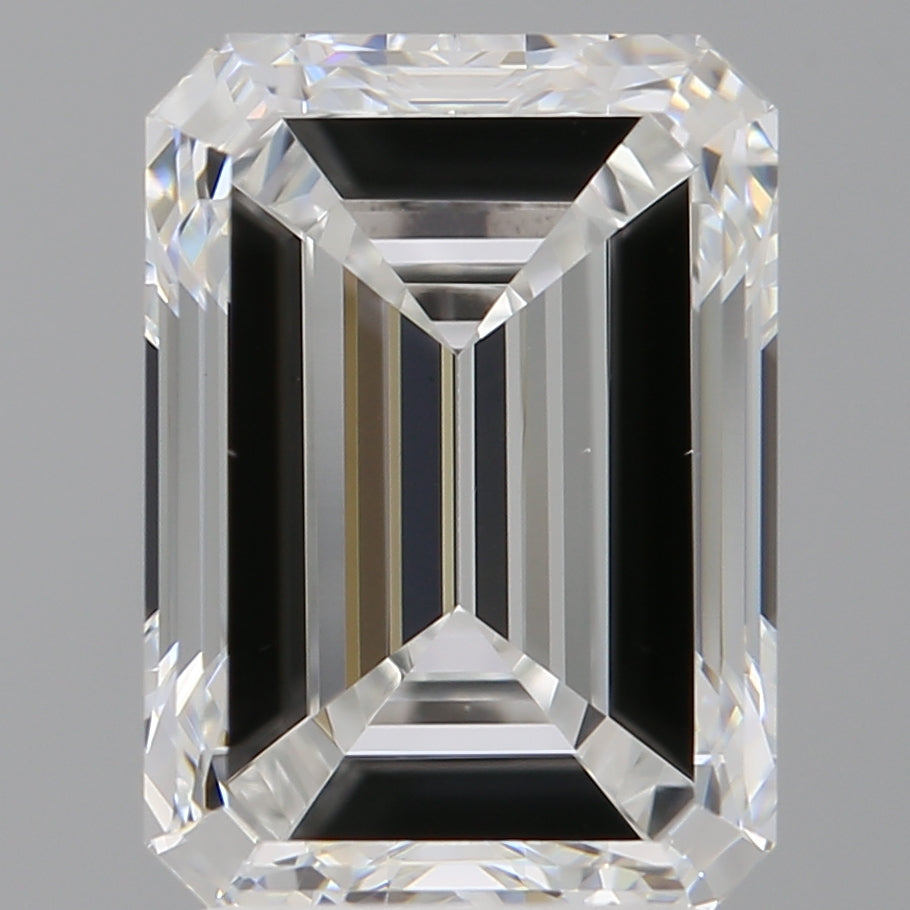 2.97 Carat Emerald Shaped, Very Good Cut, E Color, VVS2 Clarity, IGI Certified Lab Grown Diamond