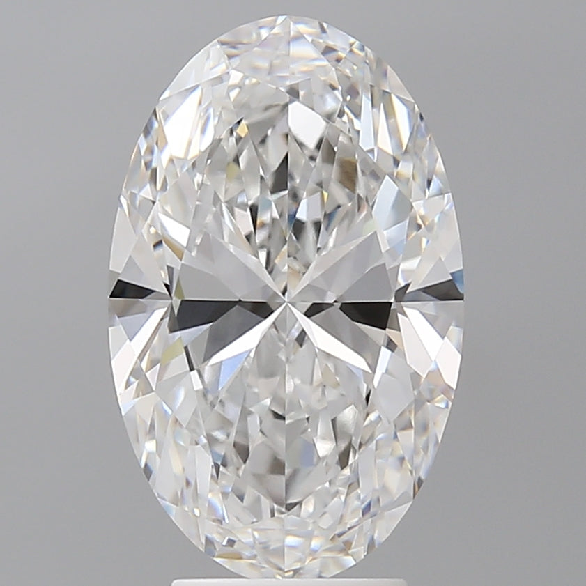 4.56 Carat Oval Shaped, Ideal Cut, E Color, VVS2 Clarity, IGI Certified Lab Grown Diamond