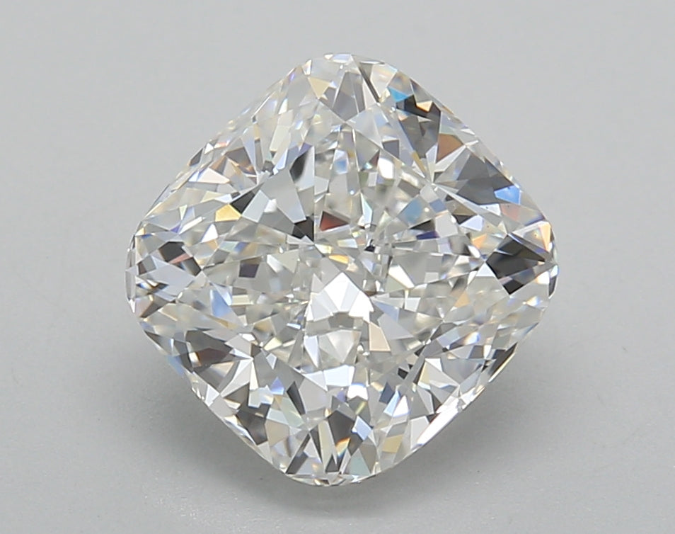 3.02 Carat Cushion Shaped, Excellent Cut, F Color, VS1 Clarity, IGI Certified Lab Grown Diamond