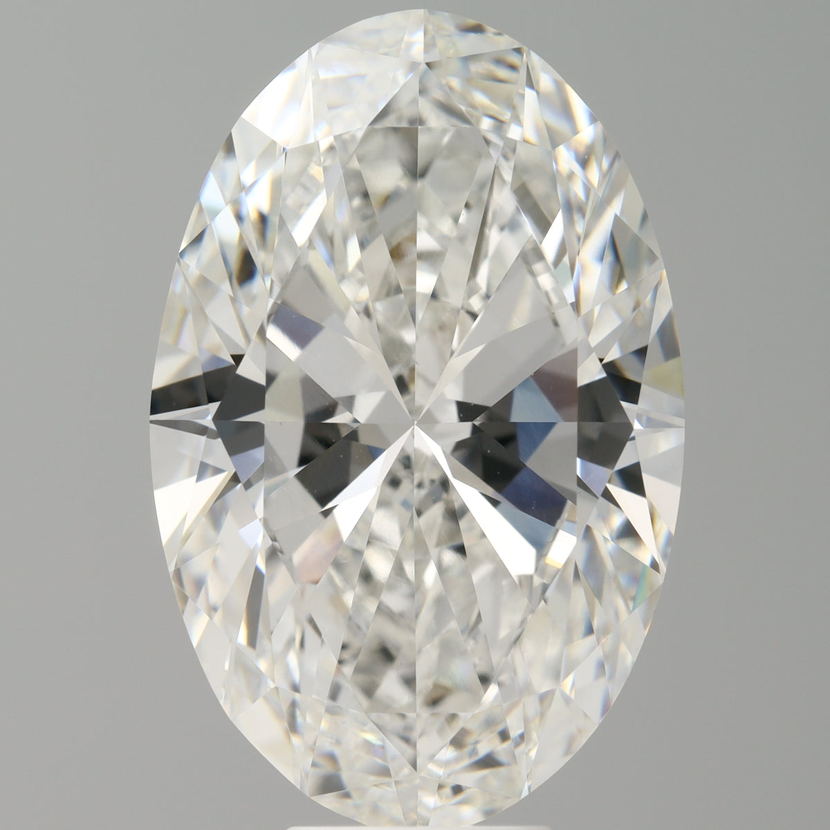 10.00 Carat Oval Shaped, Ideal Cut, E Color, VVS2 Clarity, IGI Certified Lab Grown Diamond