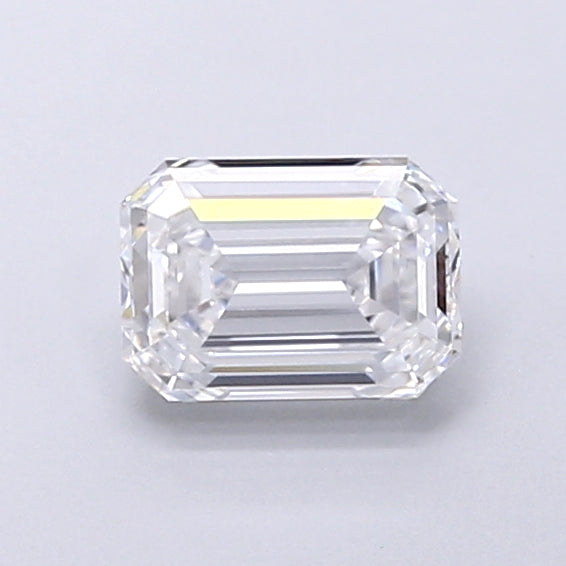 0.92 Carat Emerald Shaped, Very Good Cut, D Color, VS1 Clarity, IGI Certified Lab Grown Diamond