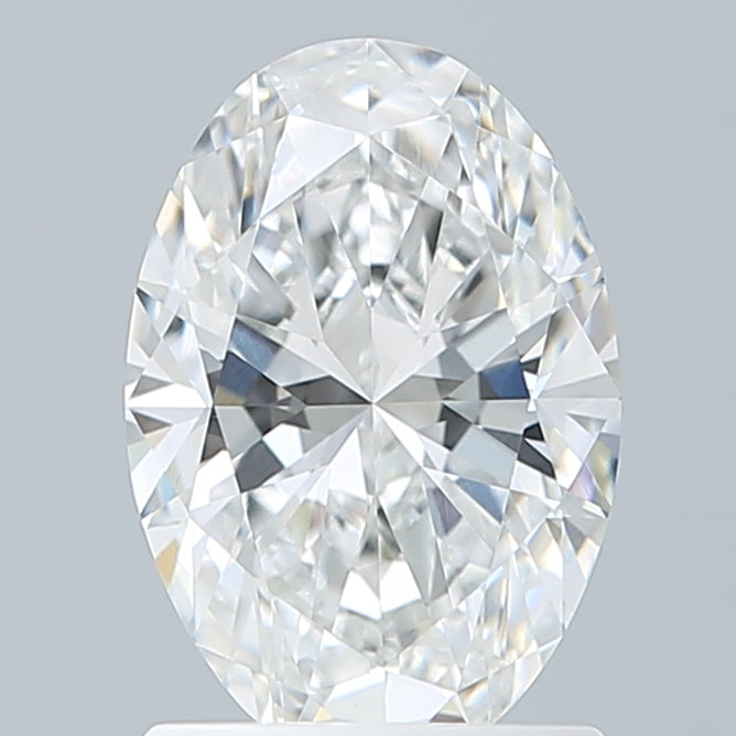 1.44 Carat Oval Shaped, Excellent Cut, E Color, VVS2 Clarity, IGI Certified Lab Grown Diamond
